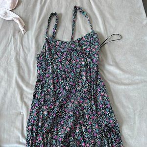 Zara Flower Midi Dress